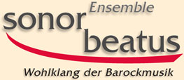Barockmusik Ensemble sonor beatus